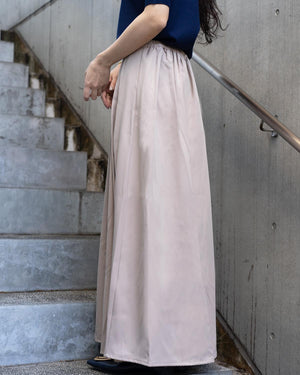 ボックスタックフレアスカート