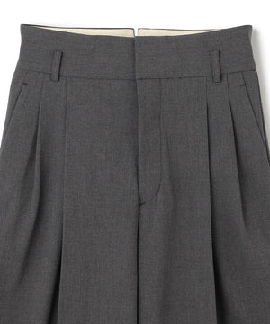 TRツイル ワイドトラウザー