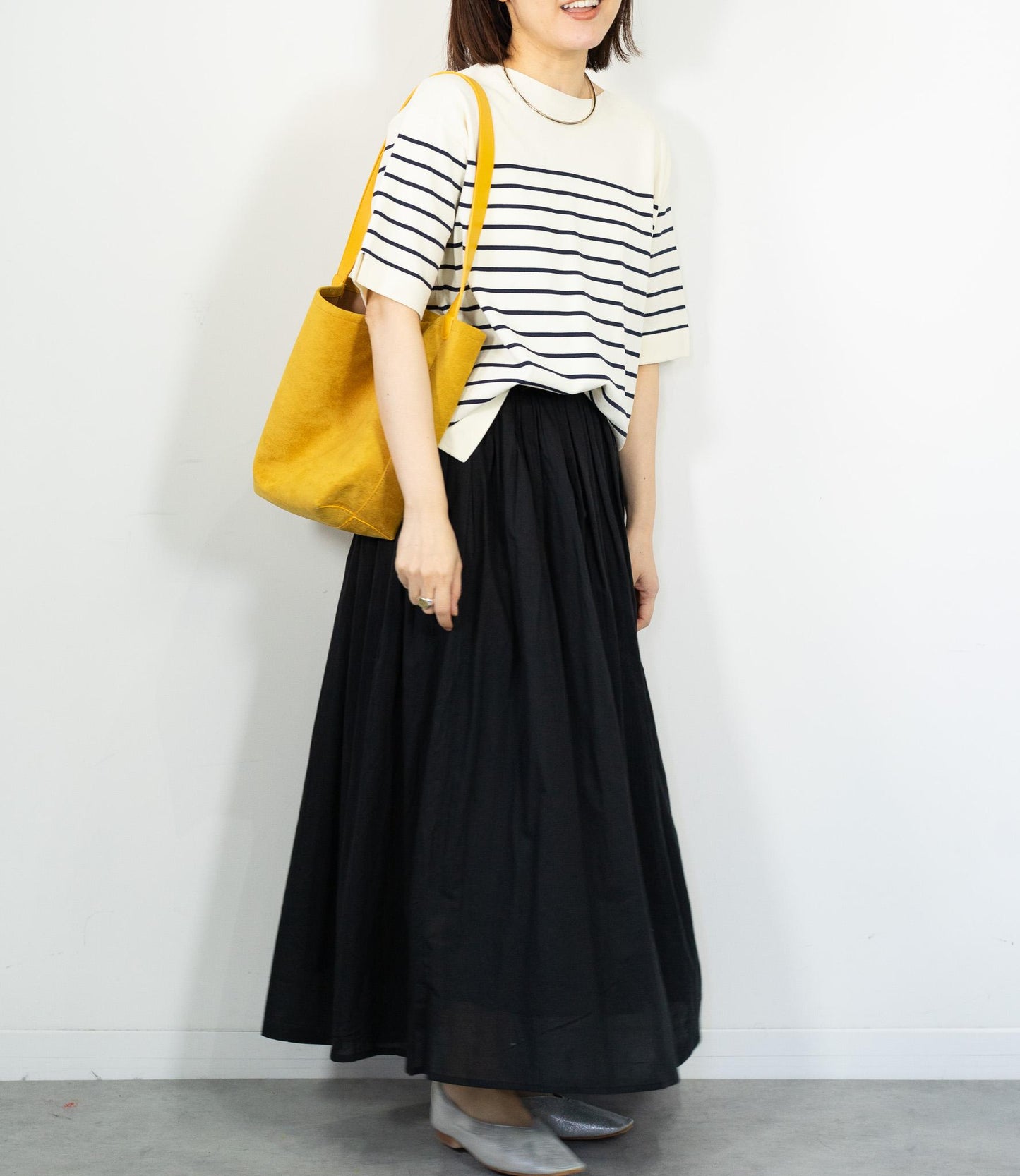 ハーフスリーブニット