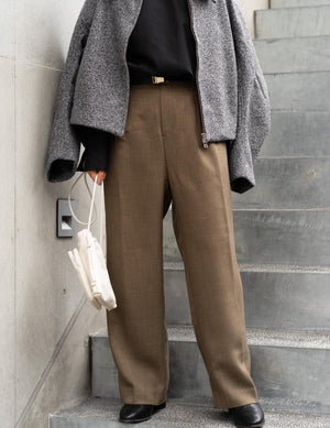 ワイドストレートパンツ