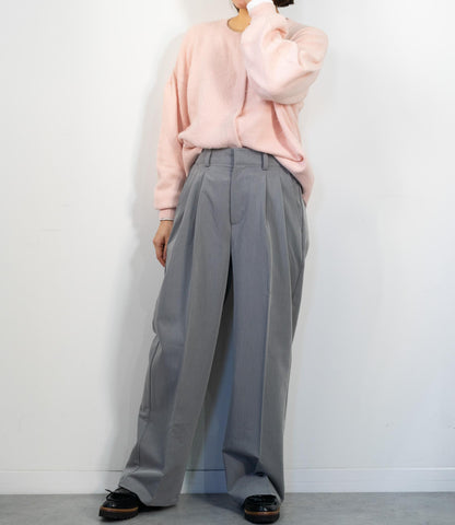 美シルエットストレートパンツ