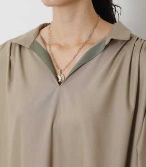 スキッパーワンピース