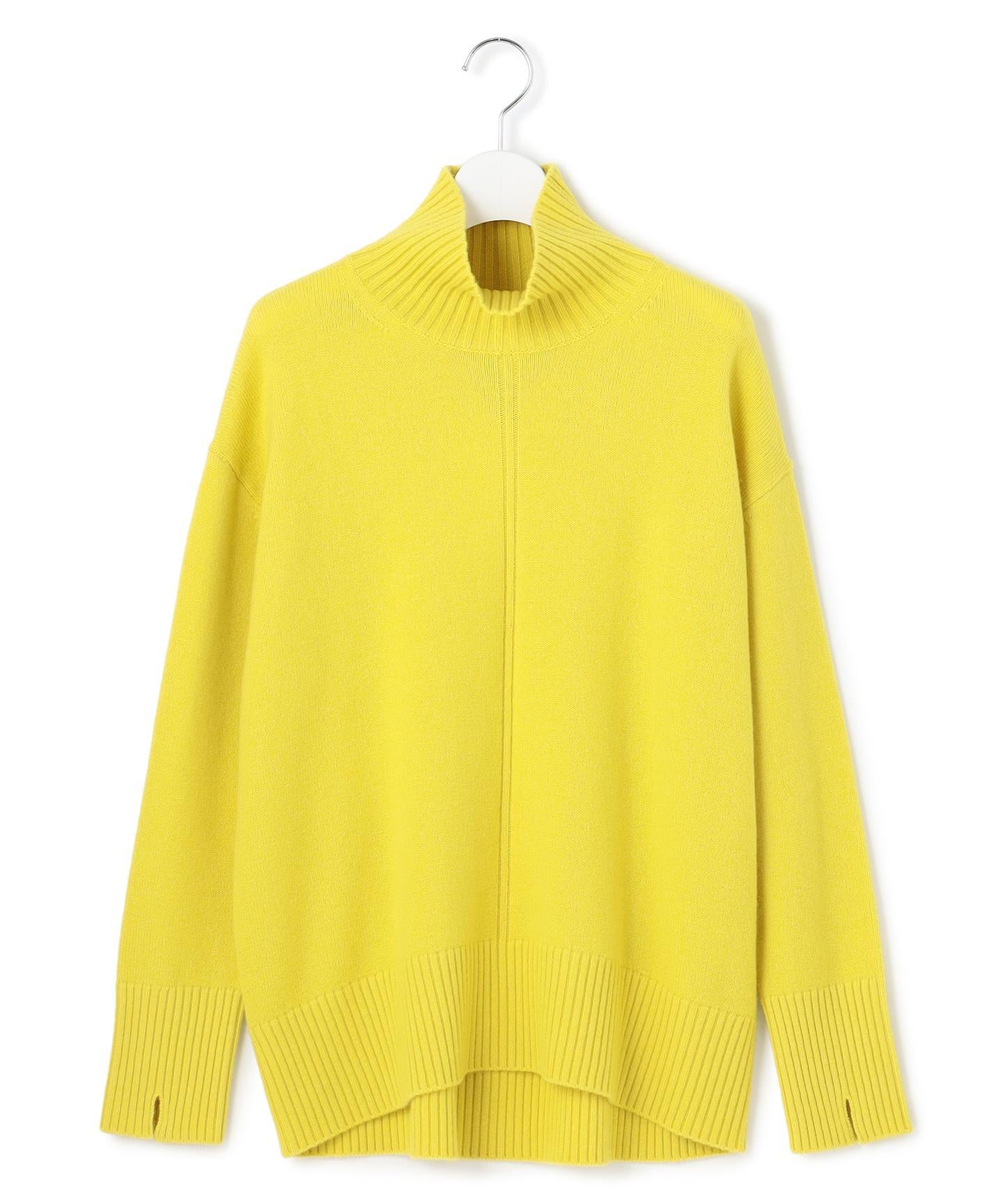 ソフトカシミヤミックス ハイネックニット