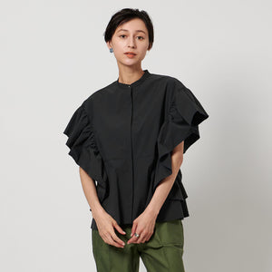 イージー フレアスリーブ ブラウス ‐撥水・UVカット・防シワ‐