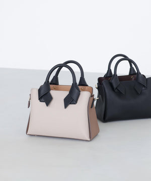 ボクシーリボントートバッグ