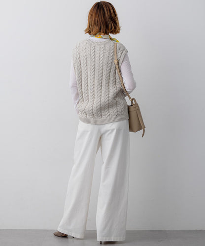 スラブツイルストレッチ ベイカーパンツ