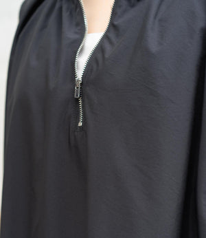 ハーフジップバルーンワンピース