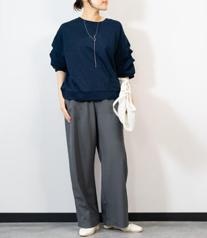 タックスリーブデザインカットソー