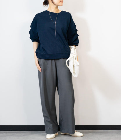 タックスリーブデザインカットソー