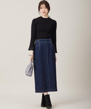 シアーディテール ニット