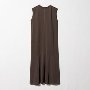 【WEB限定 Wardrobe DAILY MINIMAL】ティアード フレンチスリーブワンピース 接触冷感 吸水速乾