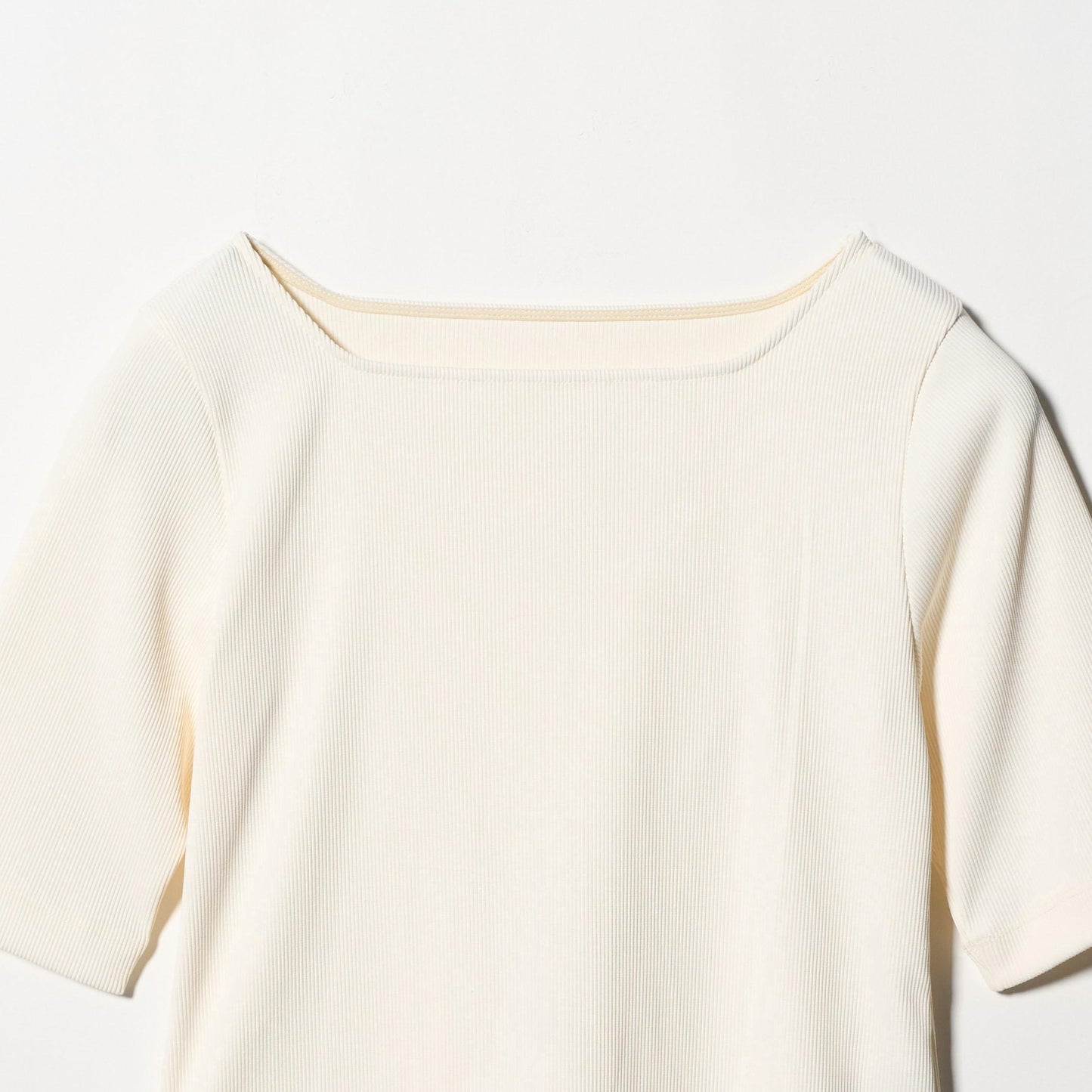 ニットライク スクエアネック カットソー