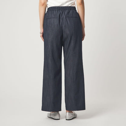 ［size SHORT/TALLあり］ニーハイフレアパンツ デニム 2 ストレッチ