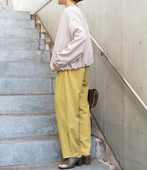 ツータックカーブパンツ