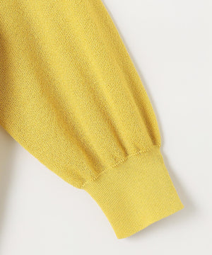 シアーニットショートカーディガン