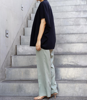 タンブラーブッチャーコクーンブラウス