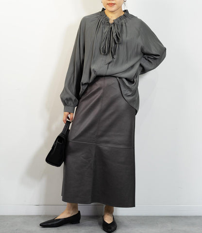 マシュマロコーティングフレアスカート