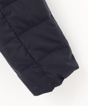 2WAYノーカラーダウン ジャケット