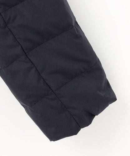 2WAYノーカラーダウン ジャケット