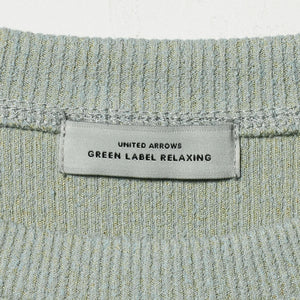 メランジ ブークレ ノースリーブ プルオーバー