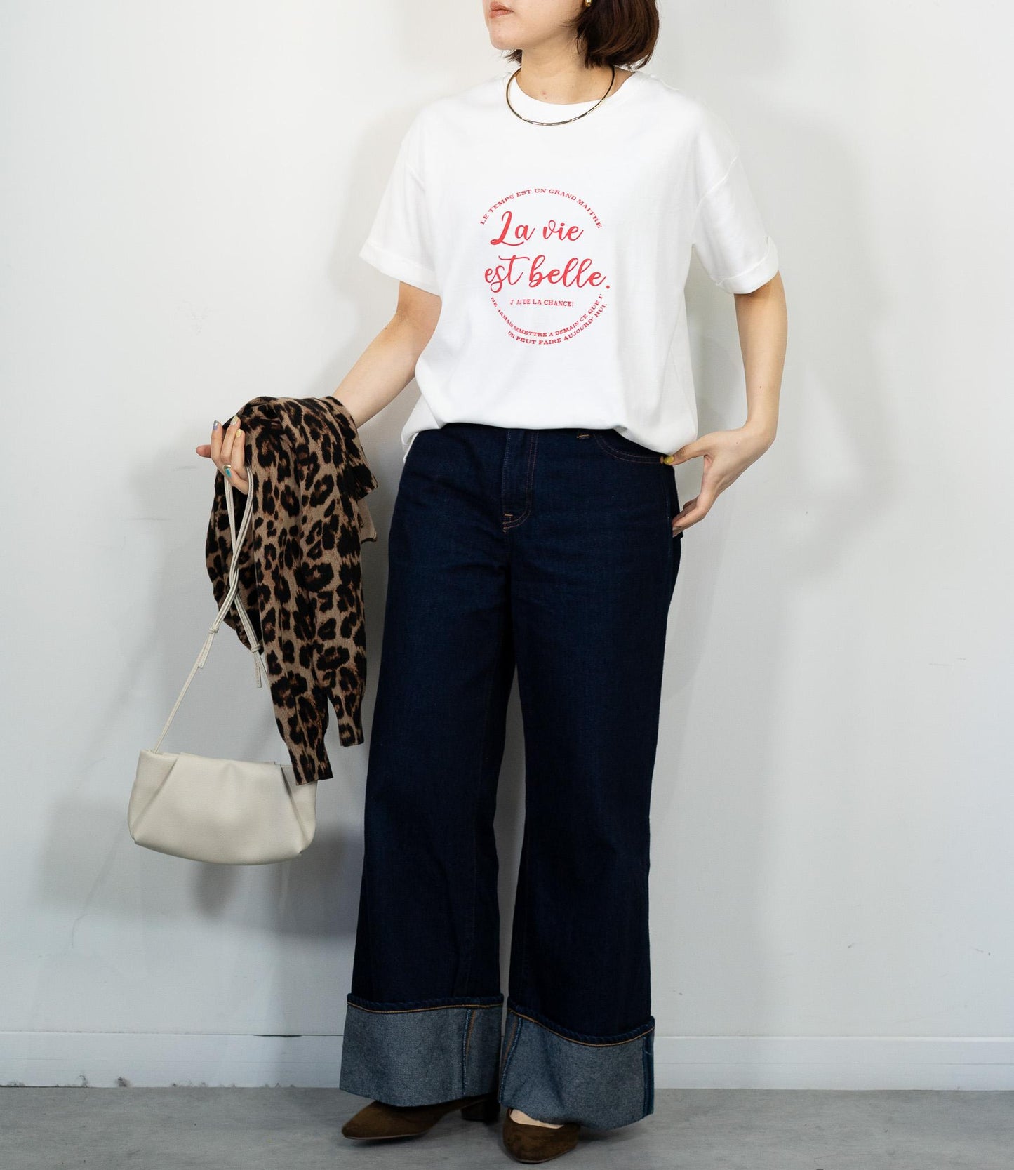 クールタッチLa vie est belleTシャツ