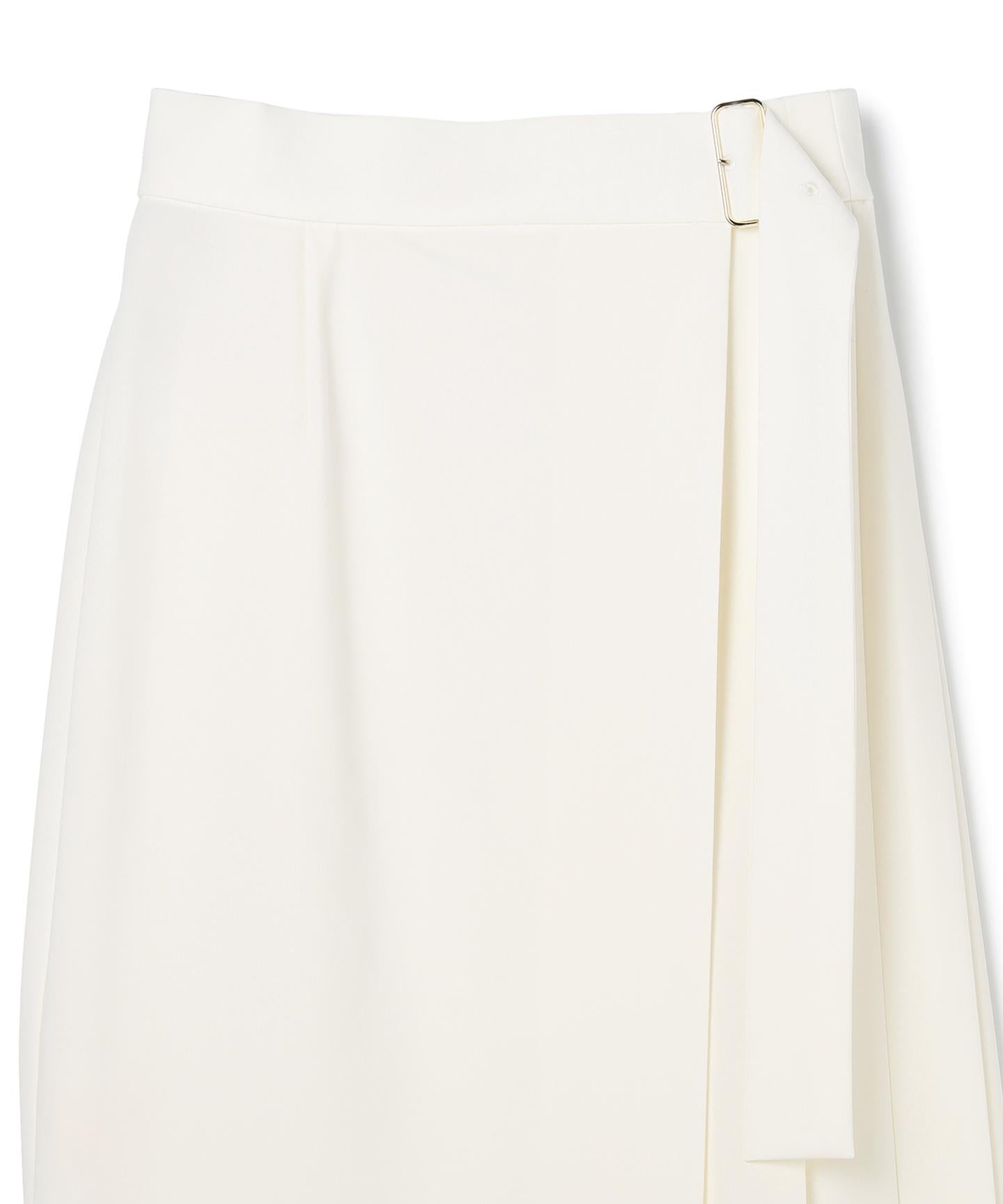 ZEPHYR / ウールライクアシンメトリープリーツスカート