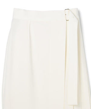 ZEPHYR / ウールライクアシンメトリープリーツスカート