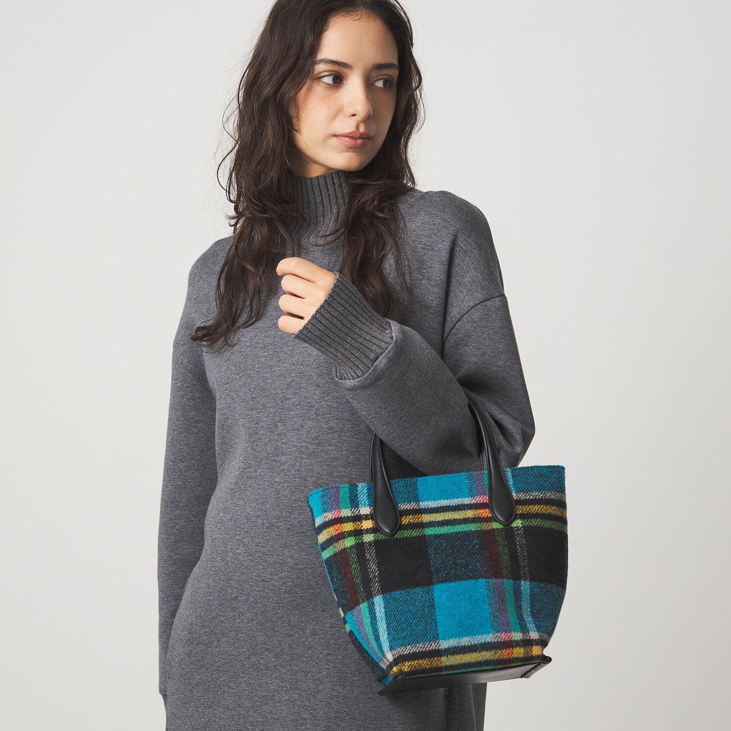 2WAY クロスチェック トートバッグ