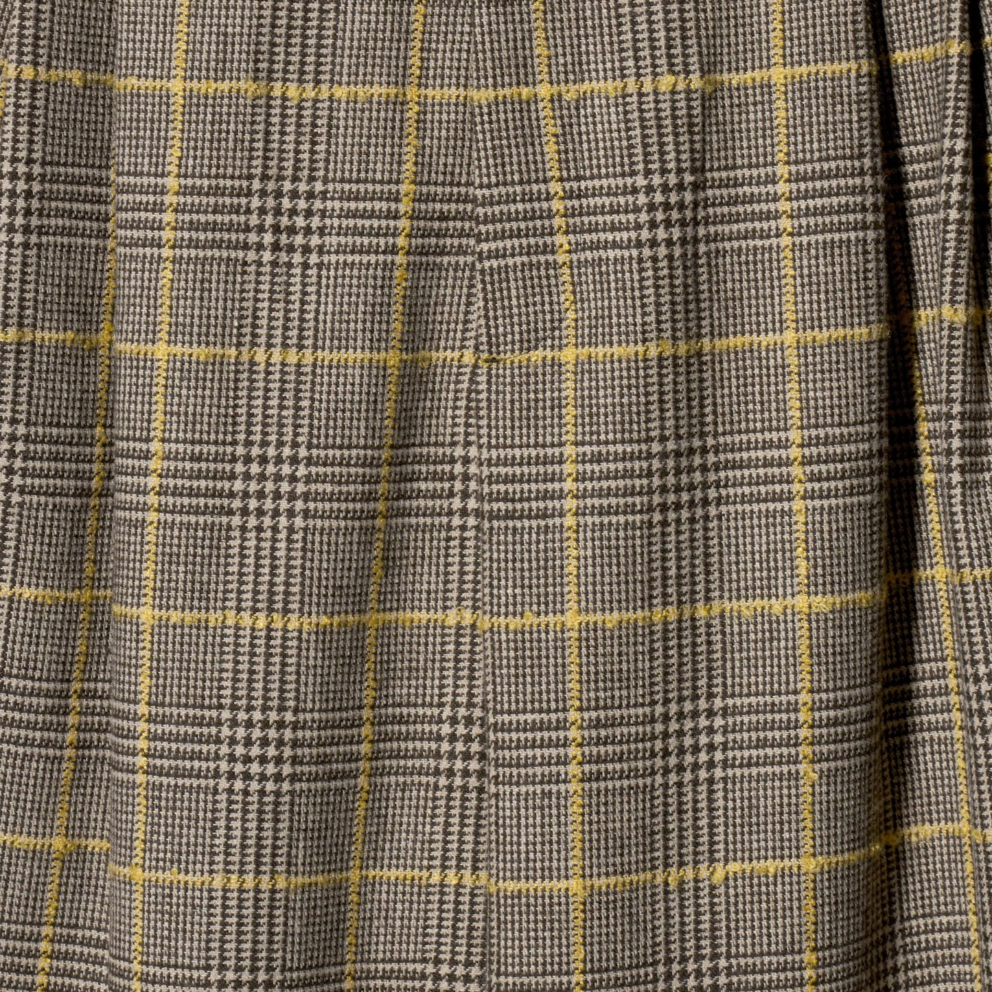 チェック ワイドタックパンツ