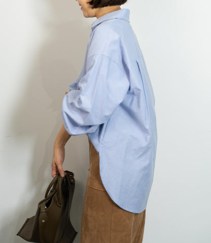 オックスコットンスキッパーシャツ