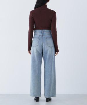 私に“ちょうどいい”ワイドストレートデニム