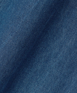 ライトダンガリー ワイドパンツ