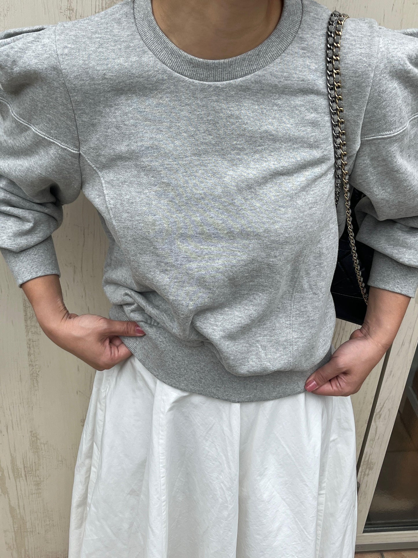 パフスウェットシャツ