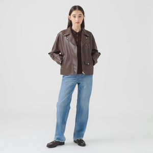 レザーライク ジャケット（S〜M）