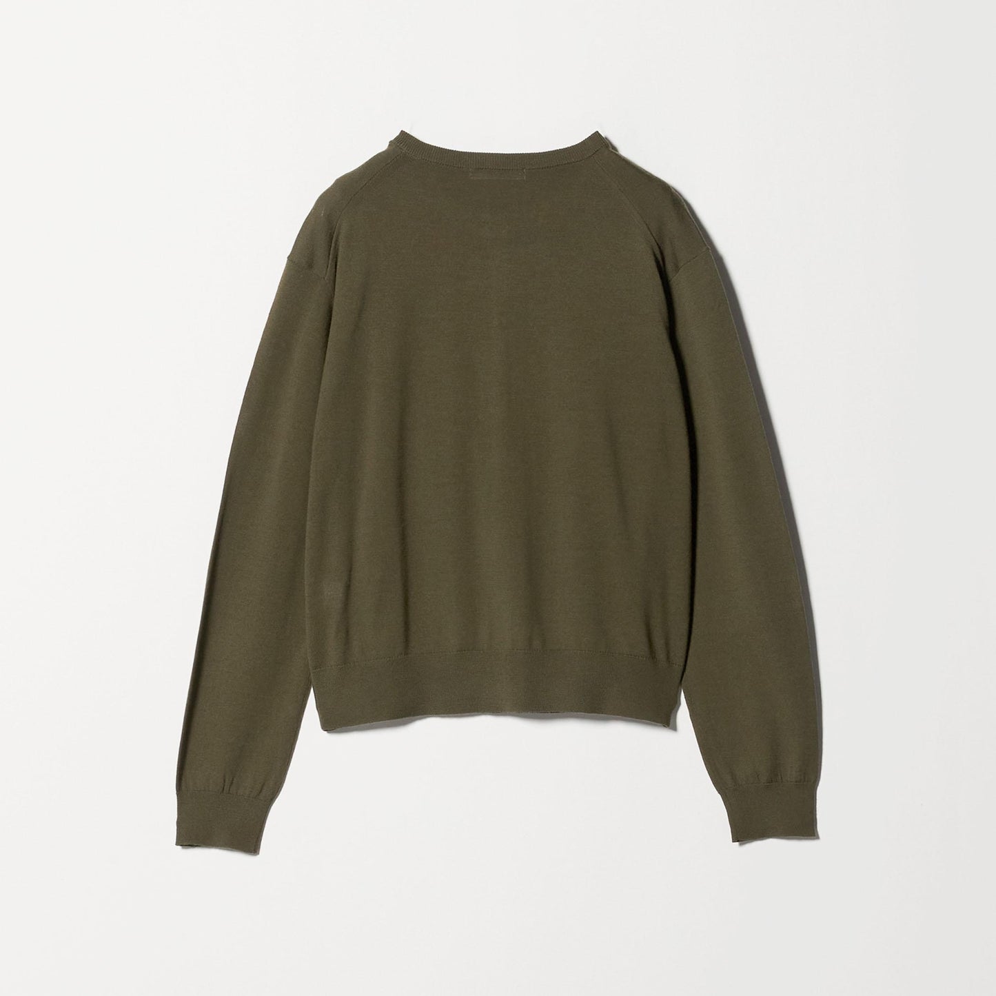 ウール レイヤードニット ウォッシャブル