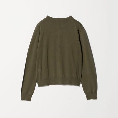 ウール レイヤードニット ウォッシャブル