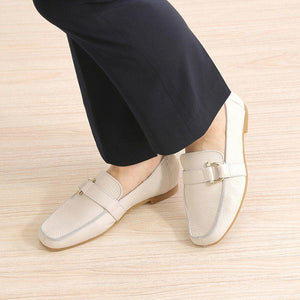 【防水】バックルモカローファー