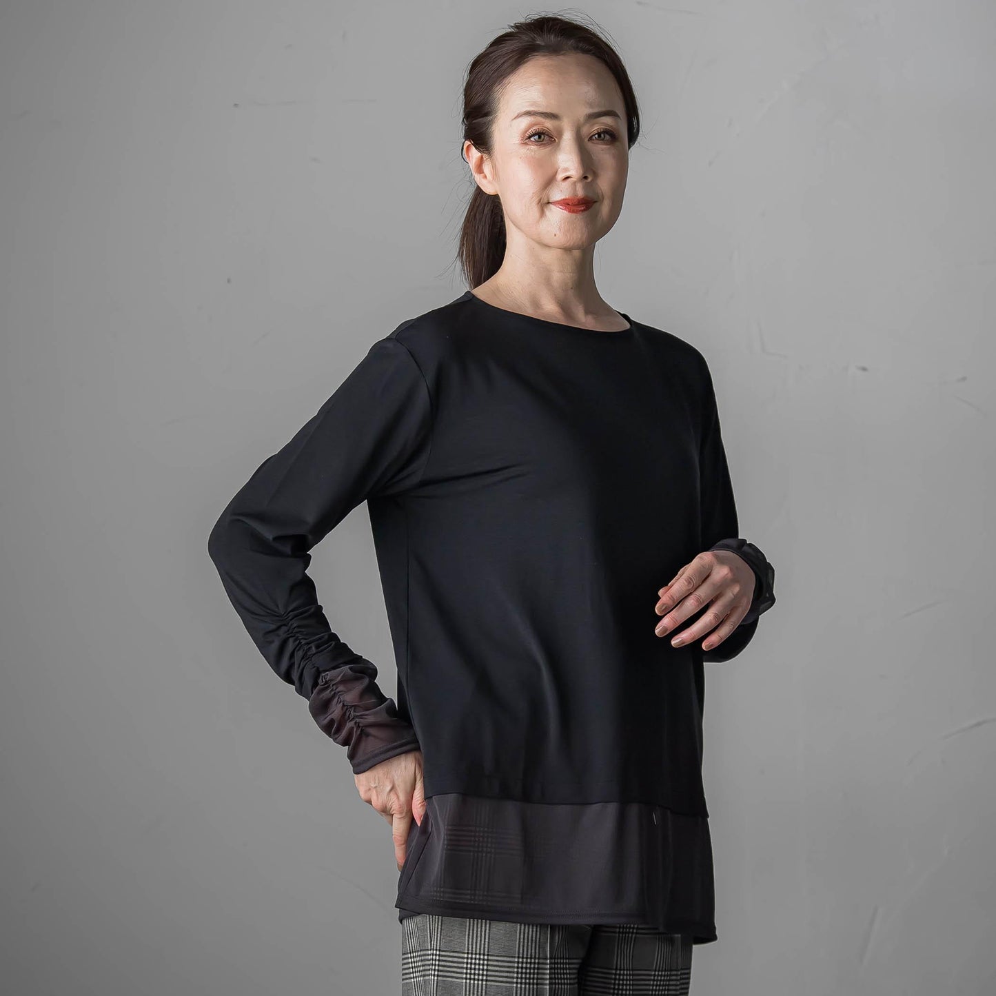 【WEB限定】”重ねるだけで格上げ”レイヤードインナー