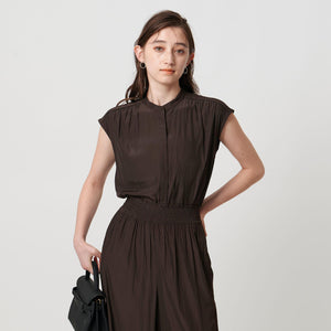 Spiree K/S フレンチスリーブブラウス  - ウォッシャブル -