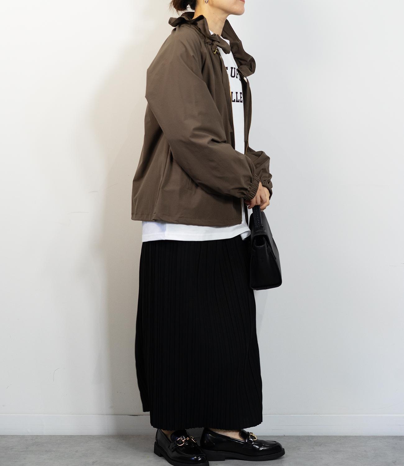 サーブルクロスフリルブルゾン