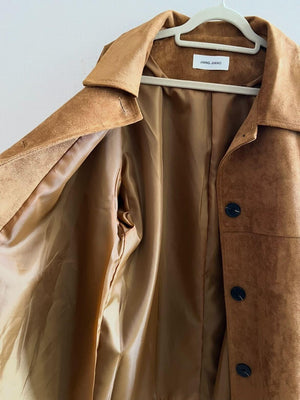 スエードライクオーバージャケット