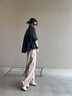 cropped relax shirt refine