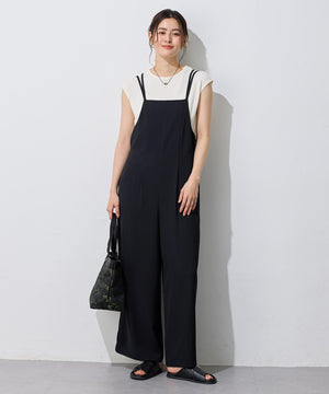 プルオーバー×キャミサロペットセット