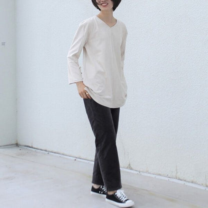 コーデュロイストレッチパンツ