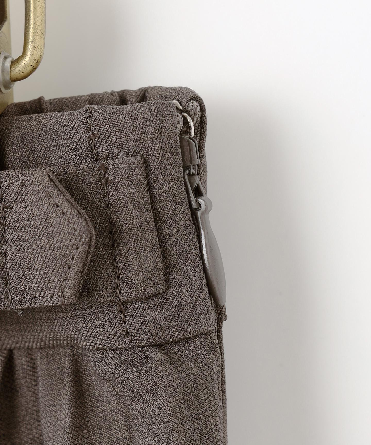 ウーステッドエステル  プリーツスカート