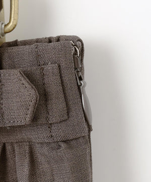 ウーステッドエステル  プリーツスカート