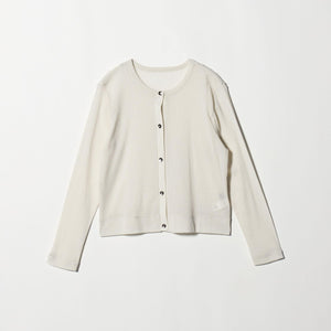 シアーラメ チュール カーディガン