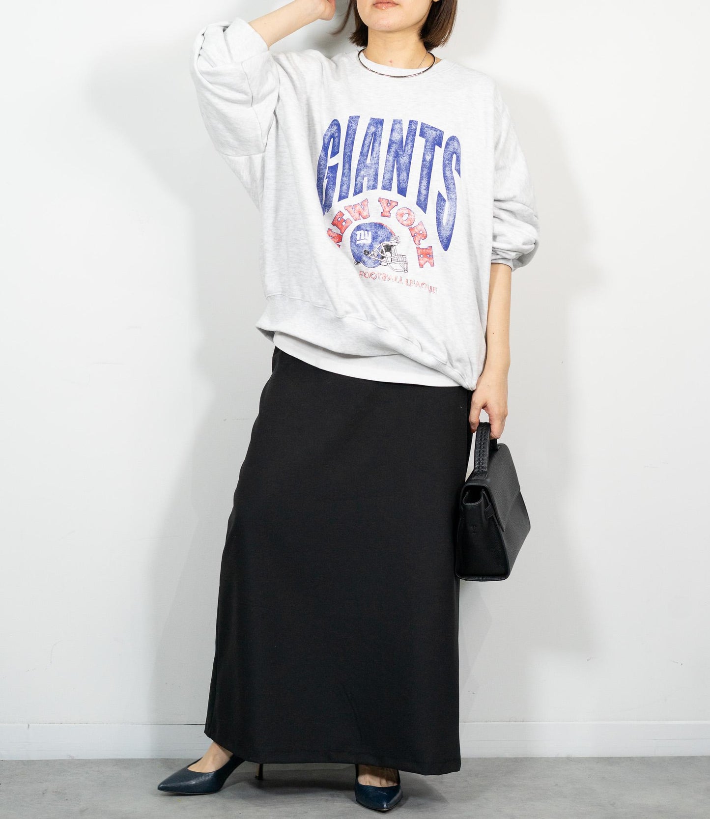 ストレッチマキシスカート