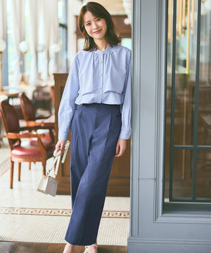 ラッフルレイヤード ブラウス