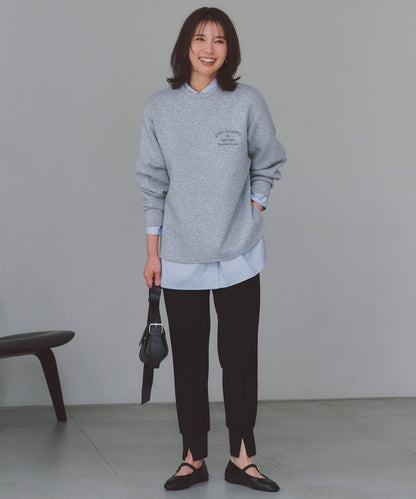 BEAUTY FORM JERSEY 刺繍ロゴ プルオーバー